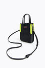Black raffia mini crossbody bag Black raffia mini crossbody bag
