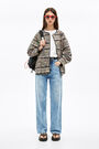 Chaqueta recta multicolor Chaqueta recta multicolor