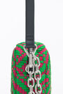 S pink plaited crossbody bag S pink plaited crossbody bag
