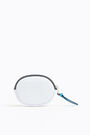 White croc oval coin purse White croc oval coin purse