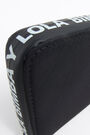 Black nylon book wallet Black nylon book wallet