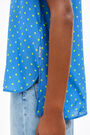 Camisa fluida dots azul Camisa fluida dots azul