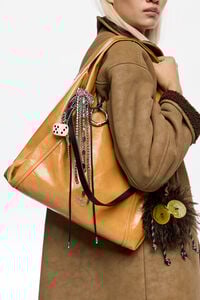 Bolsa Paper grande piel caramelo