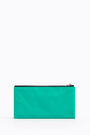 M sea green nylon coin purse M sea green nylon coin purse