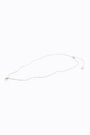 Letter A short silver necklace Letter A short silver necklace