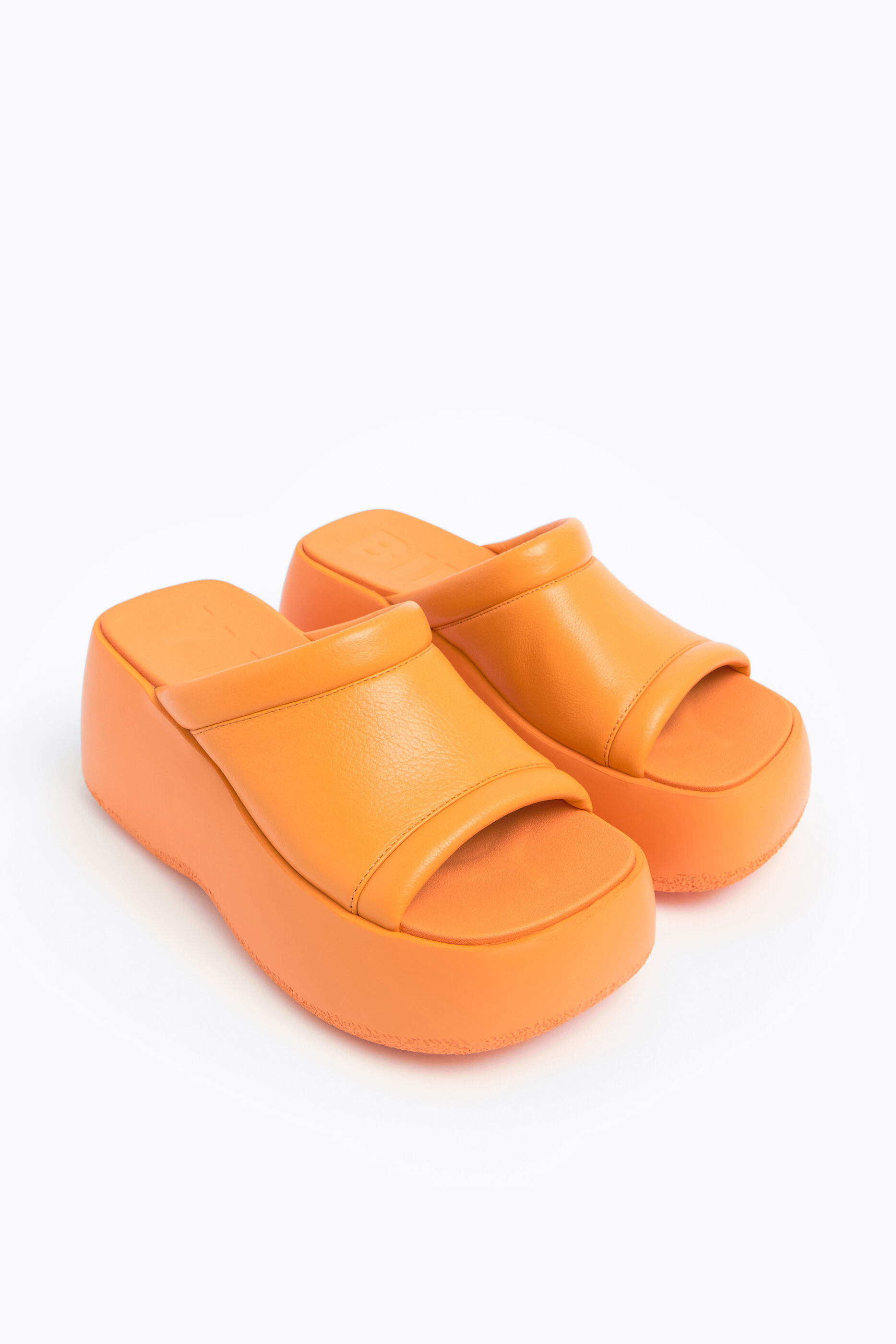 Orange platform slides Clearance
