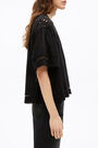 Blusa evasé negra Blusa evasé negra