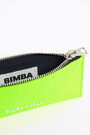 Neon green nylon rectangular coin purse Neon green nylon rectangular coin purse