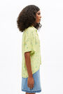 Green Little-Flowers flowing shirt Green Little-Flowers flowing shirt