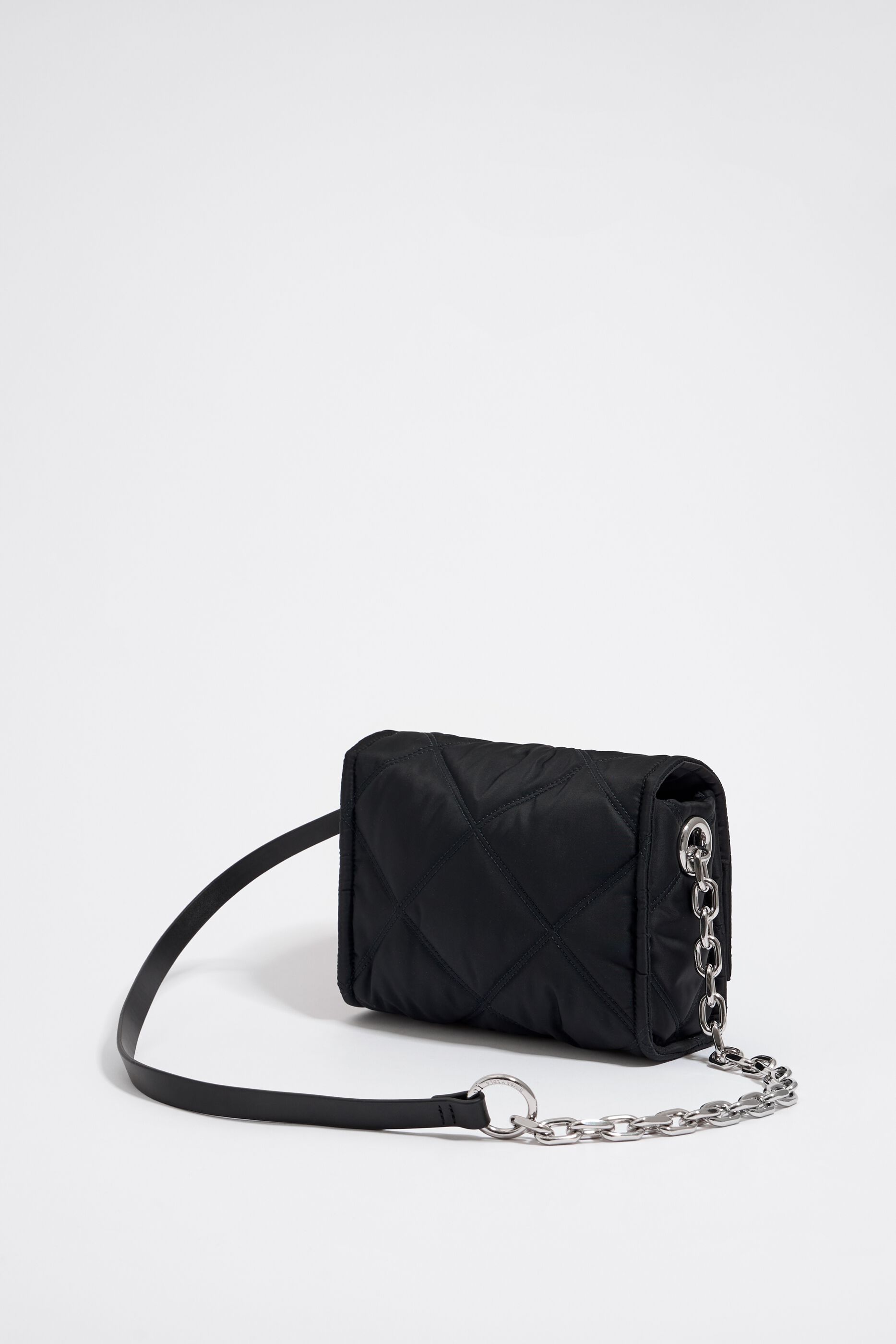 Black nylon crossbody best sale bag