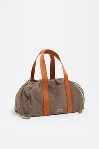 Bolsa mini nylon visón Bolsa mini nylon visón
