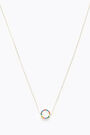Short multicolor crystals necklace Short multicolor crystals necklace