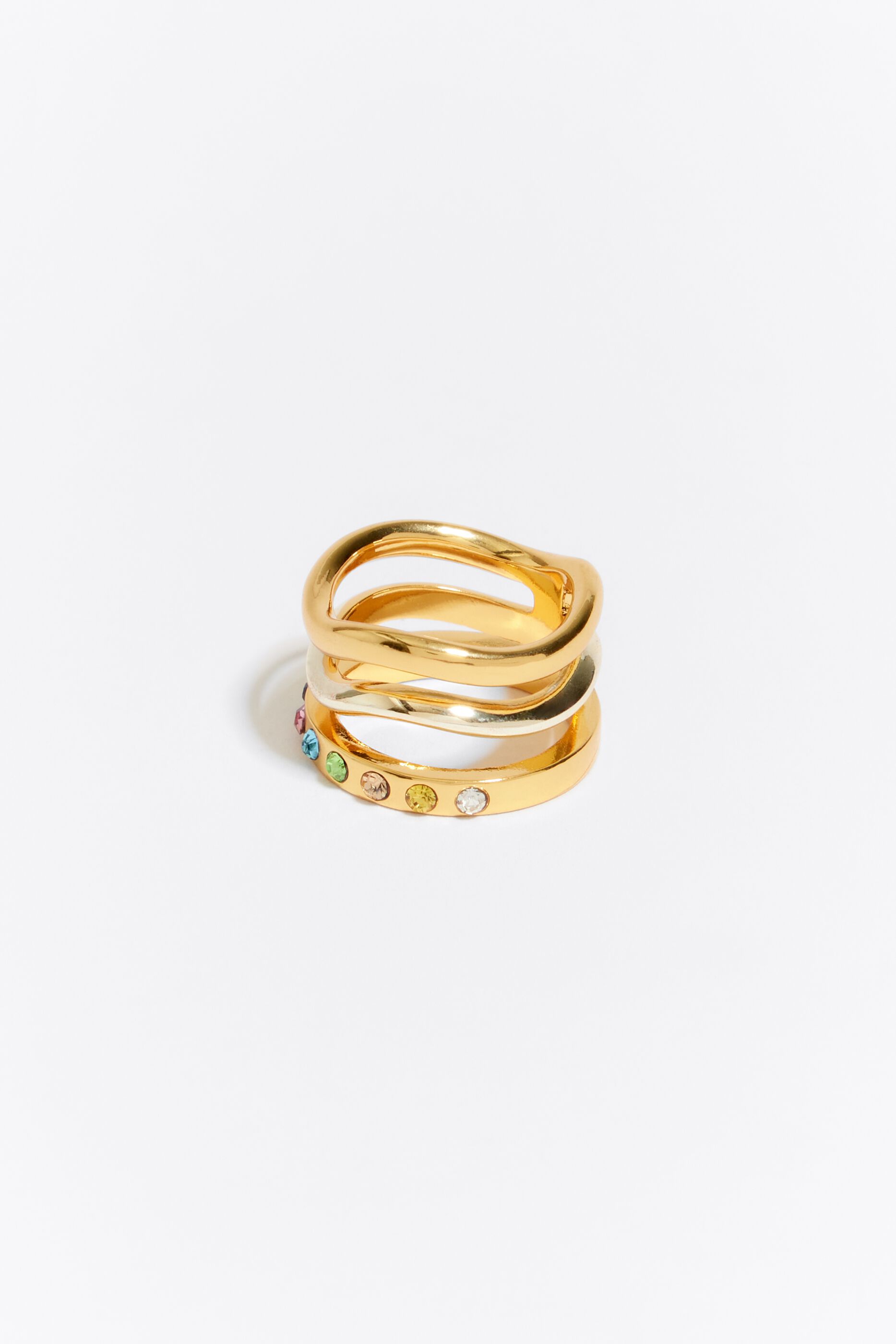 Anillo tricolor bimba y lola store