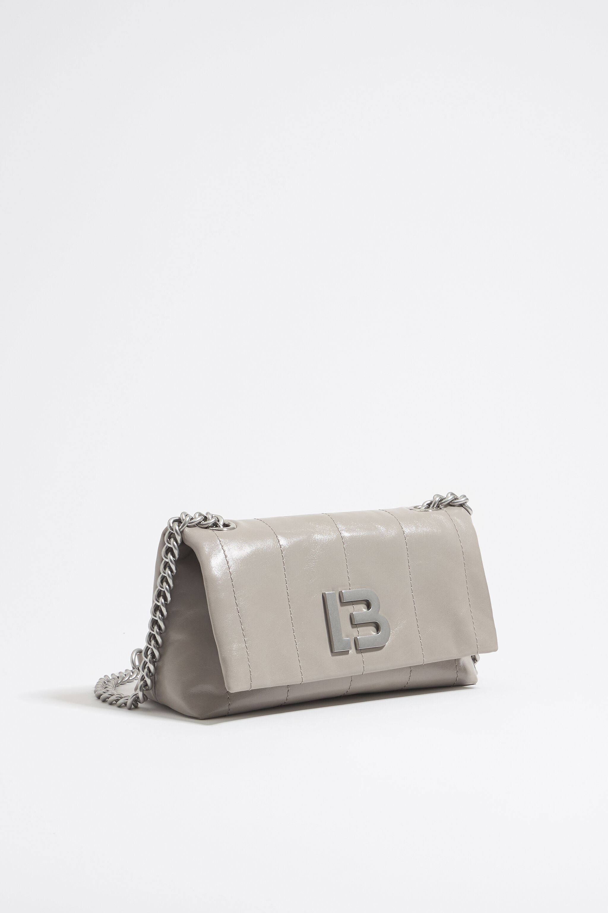 Bolso bandolera gris bimba y lola 2025