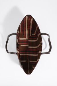Bolsa shopper grande Tart&aacute;n roble