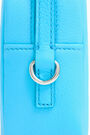 Bolso bandolera S piel azul neón Bolso bandolera S piel azul neón