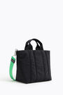 Bolso shopper acolchado M negro Bolso shopper acolchado M negro