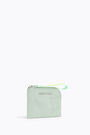 S light blue nylon curved coin purse S light blue nylon curved coin purse