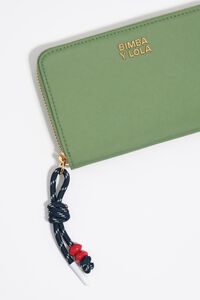 Cartera mediana verde