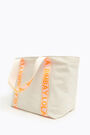 Bolso shopper L nylon marfil Bolso shopper L nylon marfil