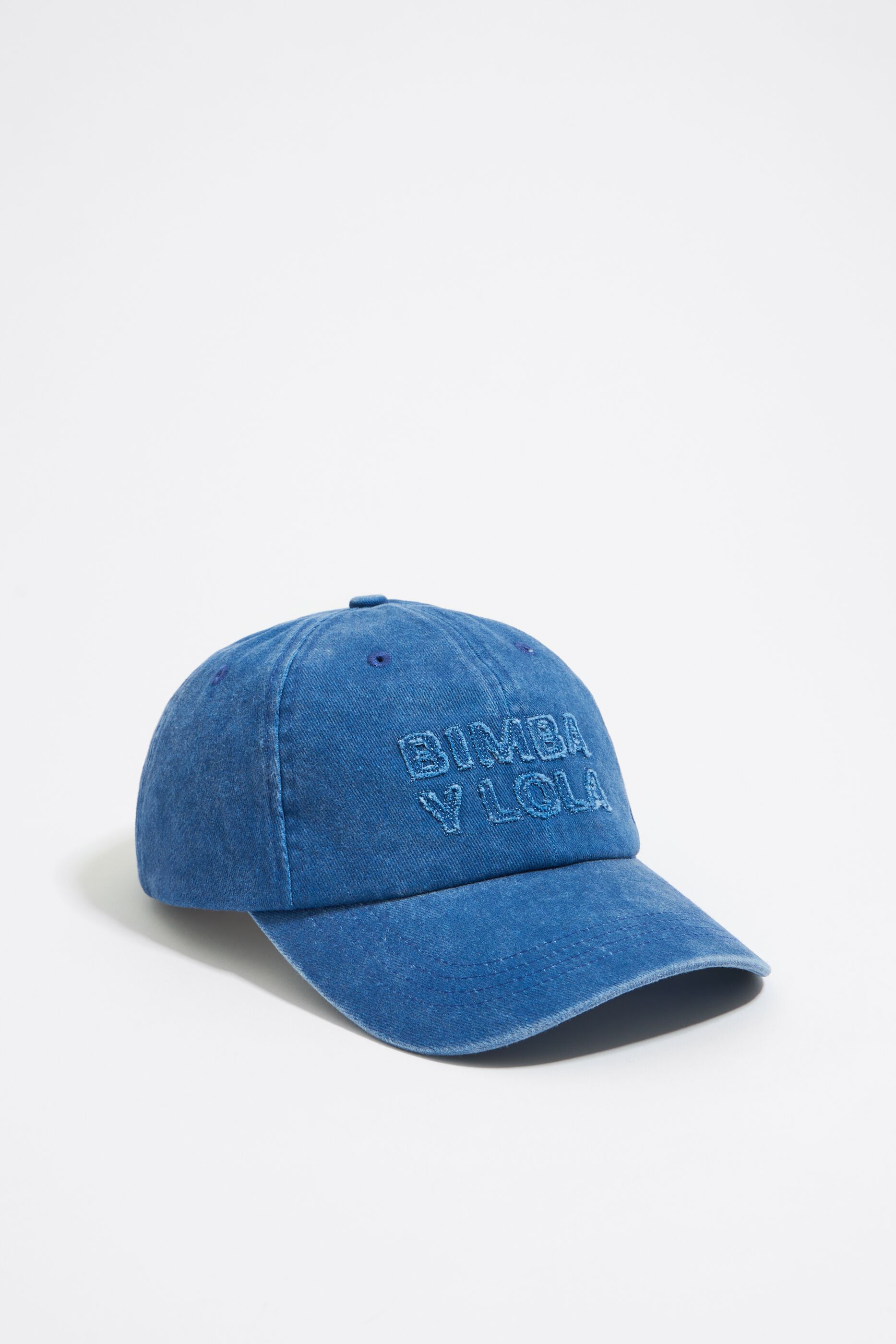 Cotton logo hat outlet