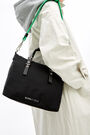 Bolso tote M nylon negro Bolso tote M nylon negro