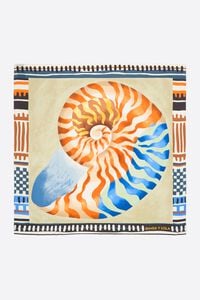 Pa&ntilde;uelo caracol naranja