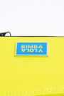 Monedero asimétrico amarillo neón Monedero asimétrico amarillo neón