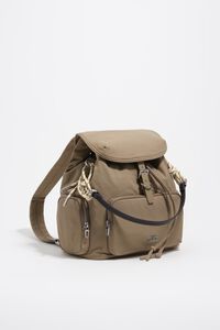 Nougat nylon Pocket backpack