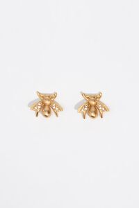 Pendentes abella cristais dourado envellecido