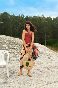 Pareo algod&oacute;n lavado caracola