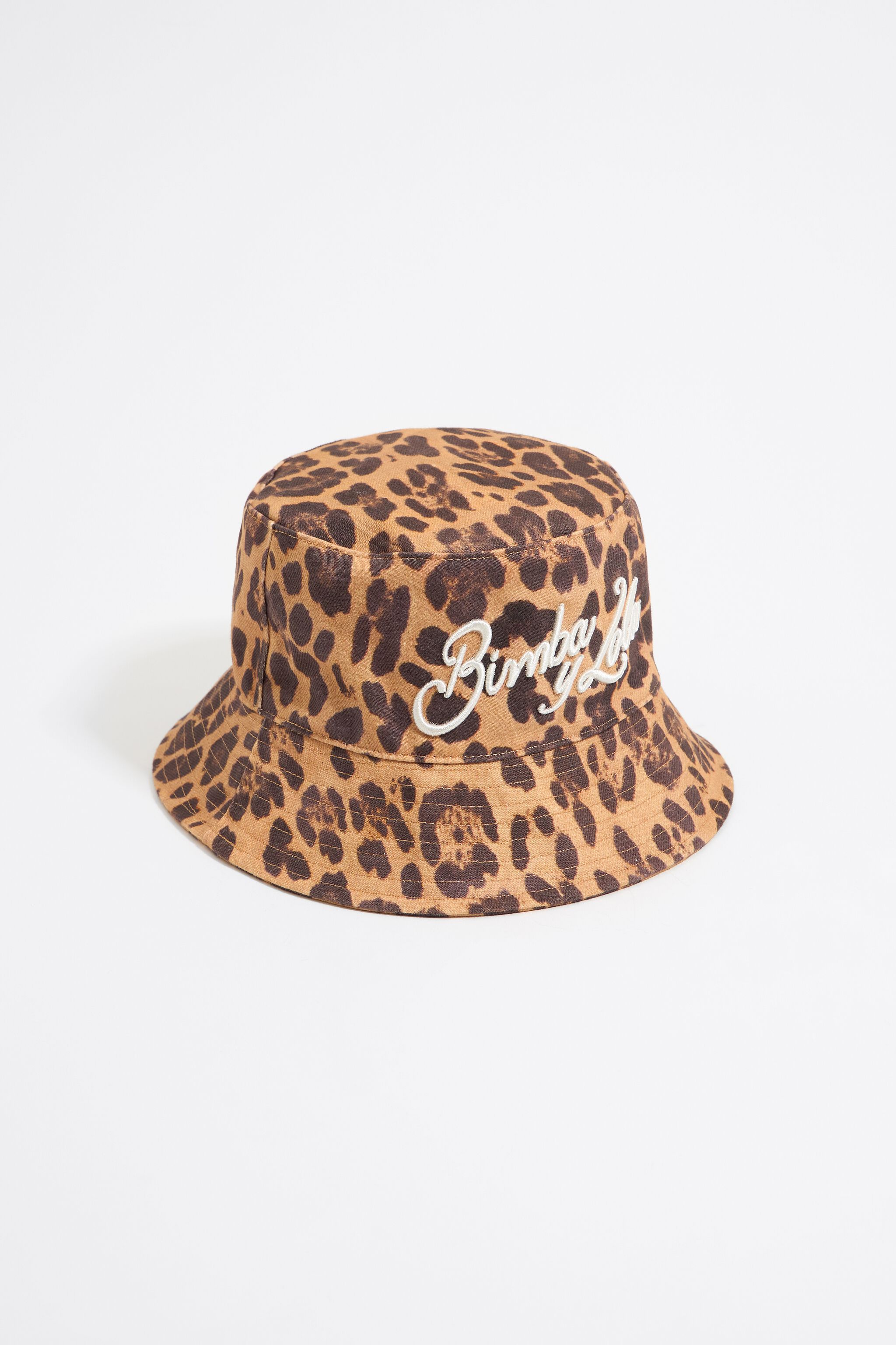 Leopard print bucket hat clearance