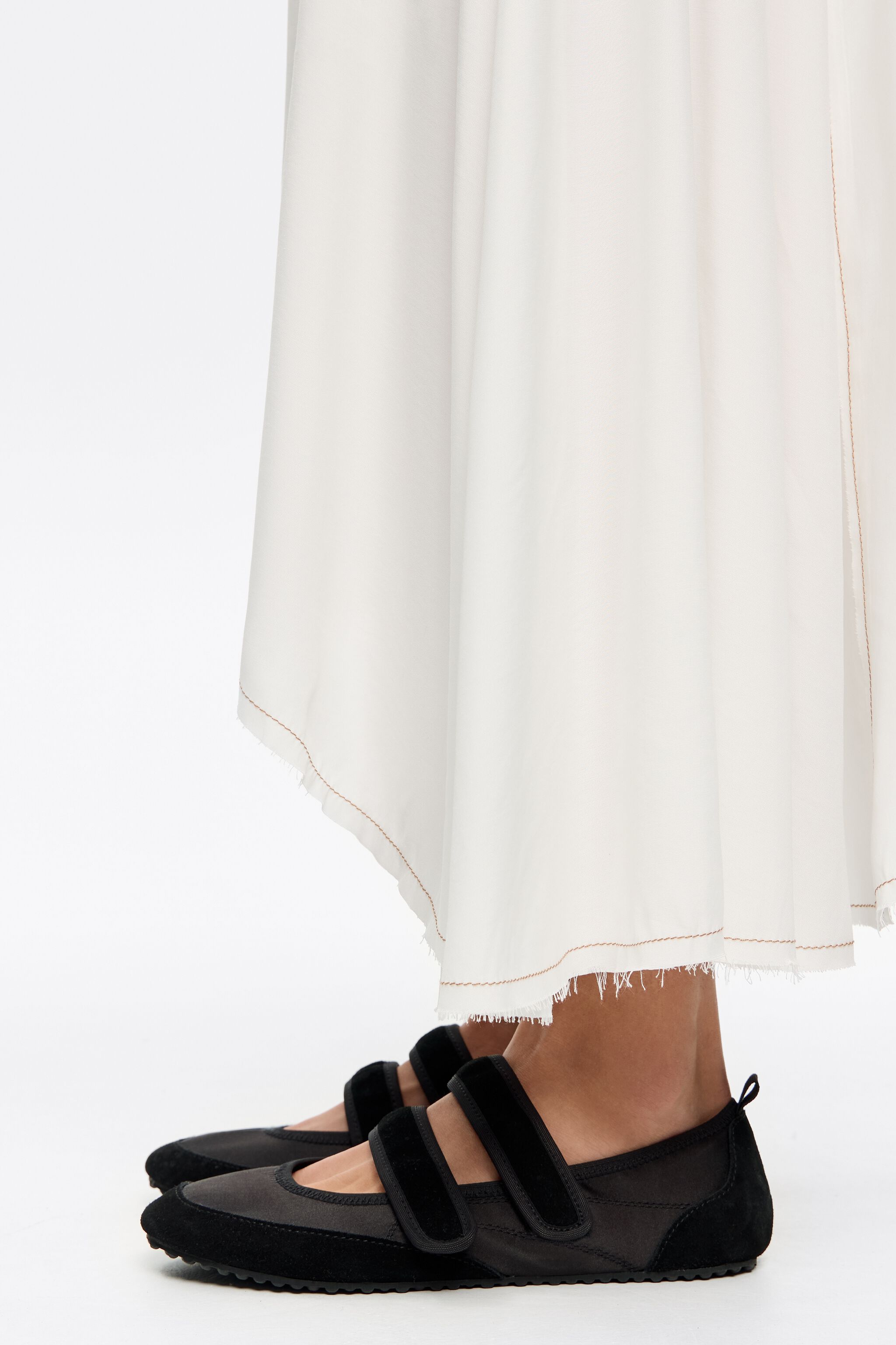 bibiy B. LACE BALLERINAS BLACK