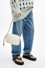 Bolso bandolera XS piel blanco Bolso bandolera XS piel blanco