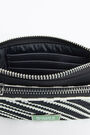 Cartera M trenzado blanco Cartera M trenzado blanco