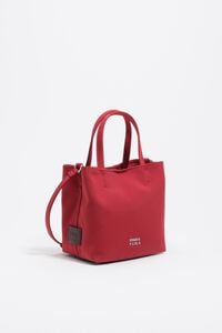 Dark red gabardine crossbody bag Dark red gabardine crossbody bag
