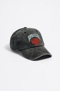 Gorra algodón corazón negra