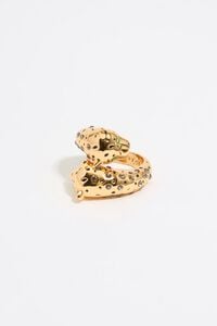 Gold and black panther ring Gold and black panther ring