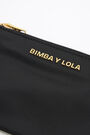 Black nylon rectangular coin purse Black nylon rectangular coin purse