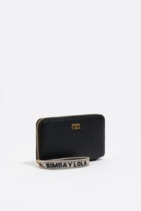 Cartera horizontal mediana piel negra Cartera horizontal mediana piel negra