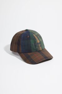 Checked patchwork cotton cap Checked patchwork cotton cap
