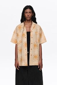 Camisa oversize algod&oacute;n textura Bimba by the south