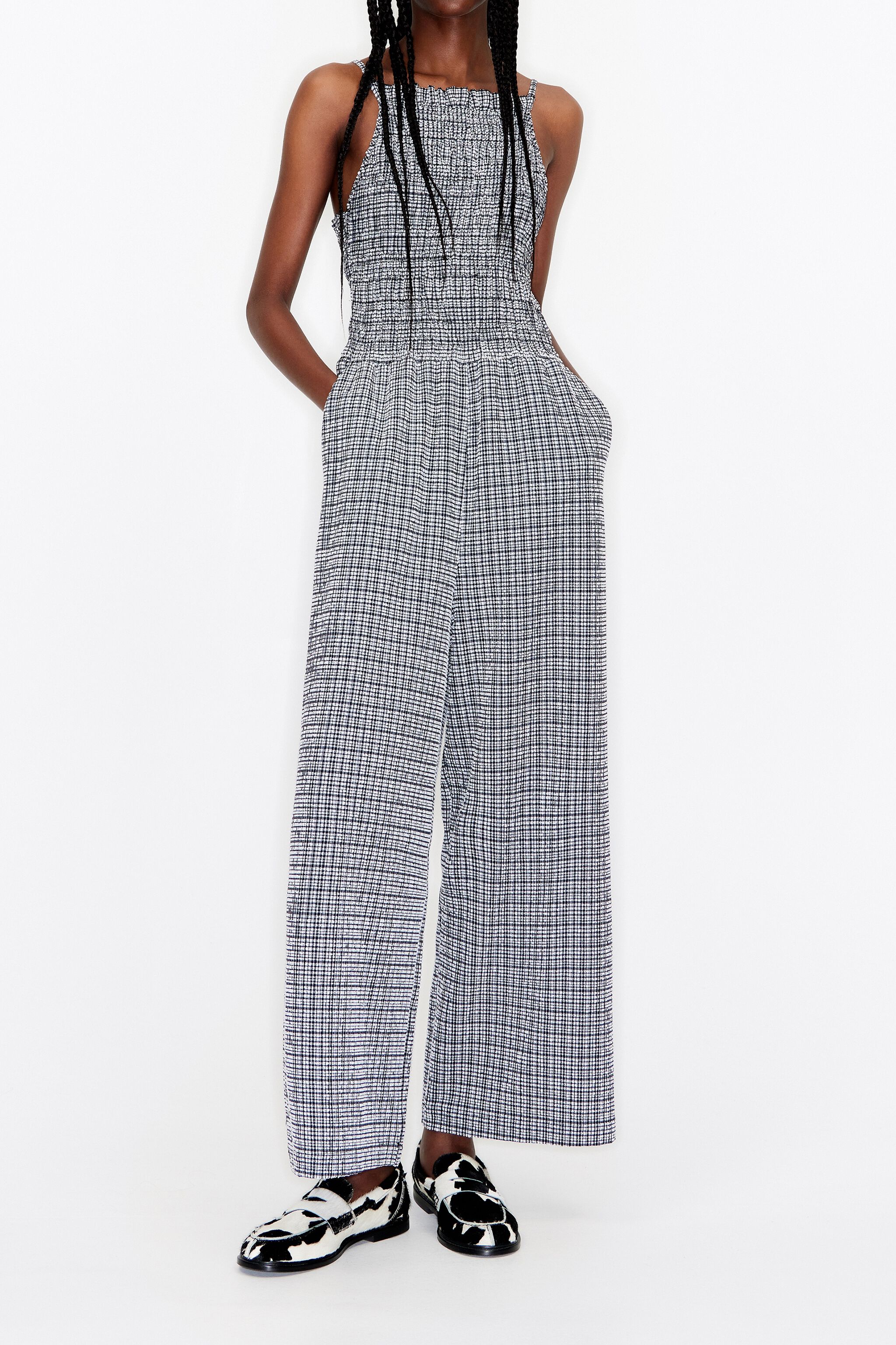 Gray jumpsuit online