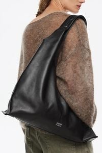 Bolsa Paper Bikini maxi piel café oscuro