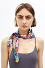 Red roses silk bandana Red roses silk bandana