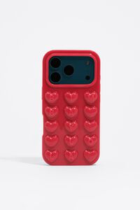 Shiny red iPhone 17 Pro Max silicone case