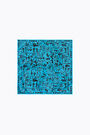 Bandana art brut animales azul Bandana art brut animales azul