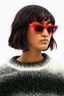 Gafas de sol cat-eye rojas Gafas de sol cat-eye rojas