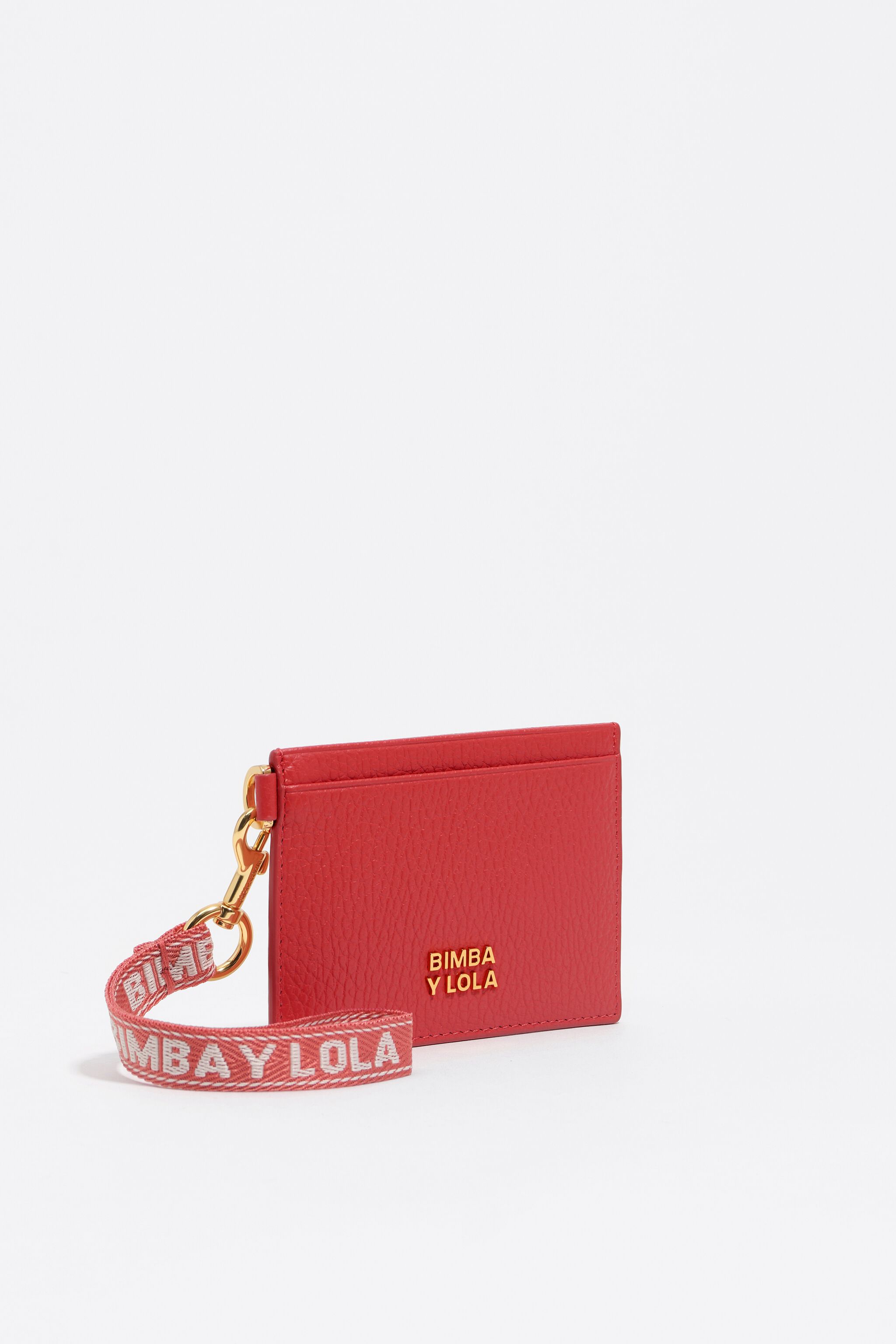 ◎BIMBA Y LOLA◎ Silver emblem card wallet B246AIV027SIF Women's card holders and coin purses | BIMBA Y LOLA FW25