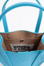 Blue mini tote bag Blue mini tote bag